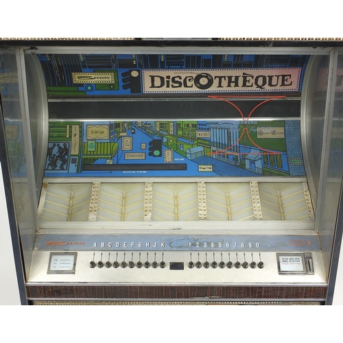 2012 - Vintage American Discotheque jukebox by Seeburg, 162cm H x 80cm W x 62cm D
