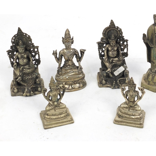 170 - Group of cast metal Deities/Goddesses