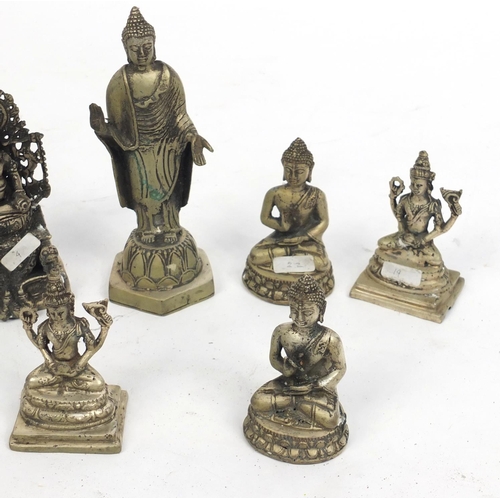 170 - Group of cast metal Deities/Goddesses