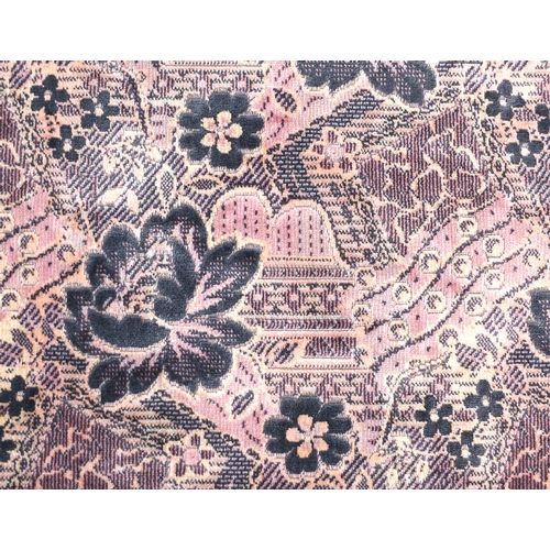 83 - Roll of floral fabric approximately 10m x 139cm