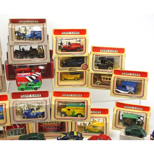 497 - Die cast model vehicles including Corgi, models from Yesteryear and Lledo, mostly boxed