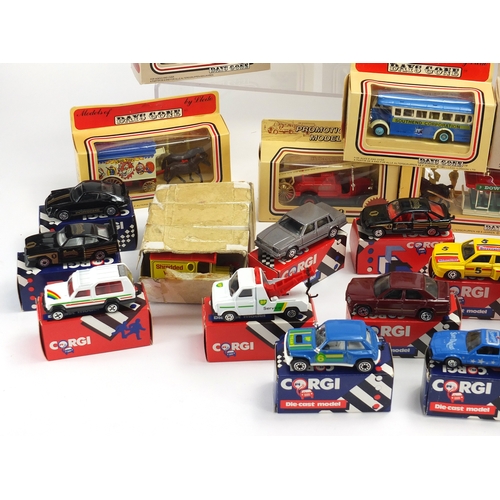 497 - Die cast model vehicles including Corgi, models from Yesteryear and Lledo, mostly boxed