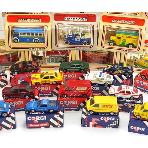 497 - Die cast model vehicles including Corgi, models from Yesteryear and Lledo, mostly boxed