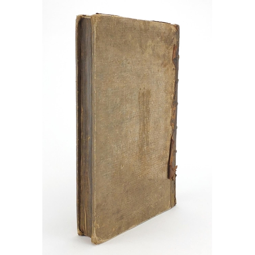 604 - Sixty Sermons Preach'd on Several Occasions, 18th century leather bound hardback book, 1724