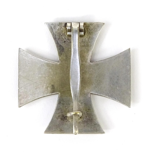 642 - German Military style iron cross first class