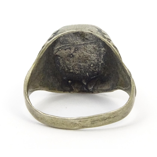 650 - German Military style ring