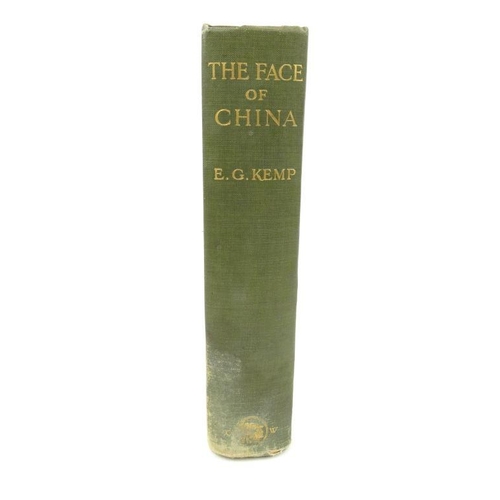 615 - E.G. Kemp - The Face of China - with coloured plates and map