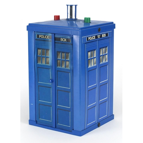 325 - Vintage Dr Who Tardis by Denys Fisher with box, 34cm high