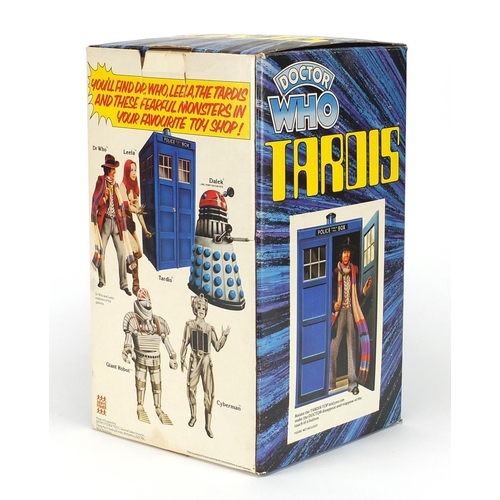 325 - Vintage Dr Who Tardis by Denys Fisher with box, 34cm high