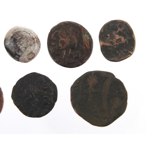 237 - Small group of antique and later Far Eastern coinage
