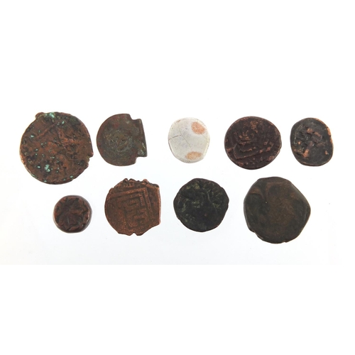 237 - Small group of antique and later Far Eastern coinage