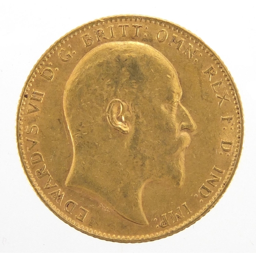 218 - Edward VII 1909 gold sovereign