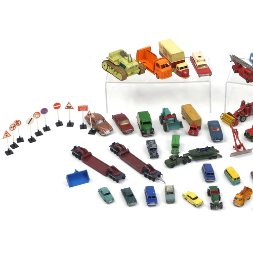 321 - Vintage die cast vehicles including Dinky Super Toys Elevator Loader 964 with box, Lesney, Budgie to... 