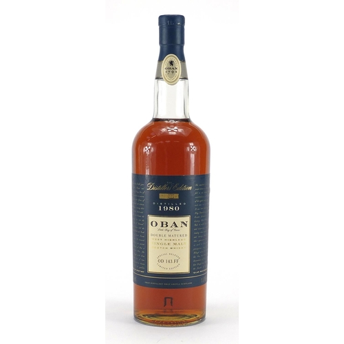 115 - The Distillers edition bottle of Oban Double Matured single malt Scotch whiskey, distilled 1980, Spe... 