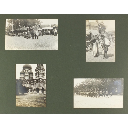 174 - Military interest World War I black and white photographs, mostly Russian arranged in an album inclu... 