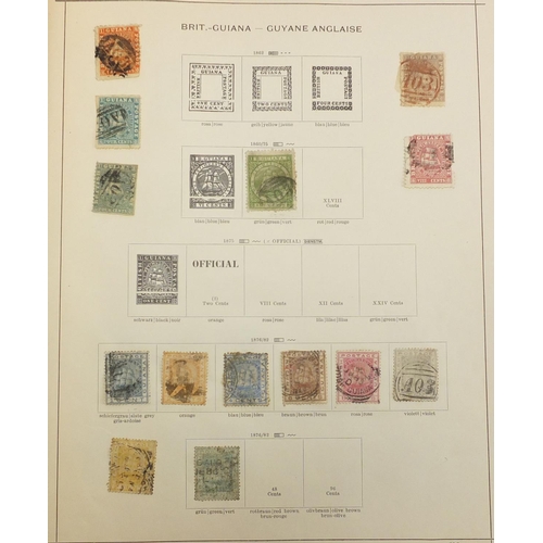 689 - World stamps arranged in an album including various Countries and denominations