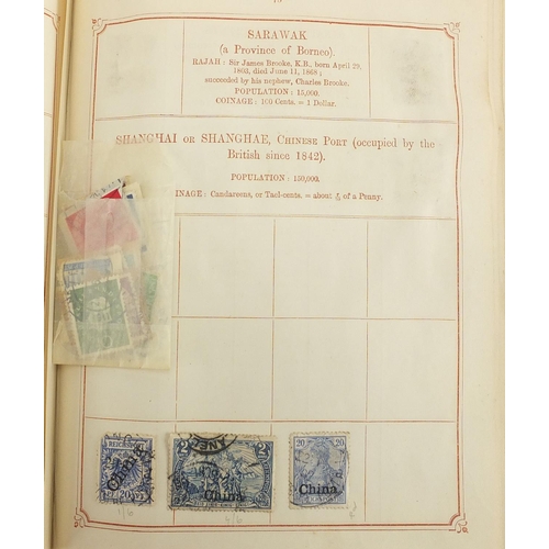 690 - Antique and later World stamps arranged in an album