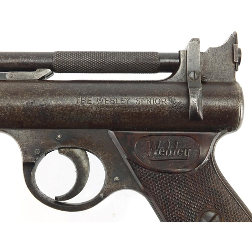 304 - WITHDRAWN - Vintage Webley & Scott, Webley Senior air pistol