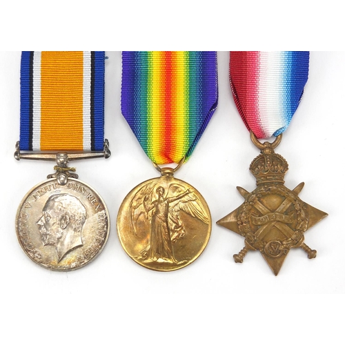 255 - British Military World War I pair and Star, the pair awarded to 46318PTE.W.J.BROWN.THEQUEEN'SR. the ... 