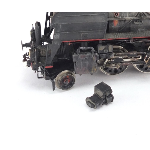 316 - Two OO gauge locomotive and tenders, comprising Hornby R.374, Battle of Britain Spitfire and Jouef 8... 