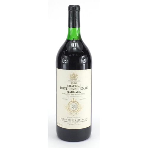 112 - Magnum bottle of Chateau Margaux 1976, specially selected by Berry Bros & Rudd, given for Christmas ... 