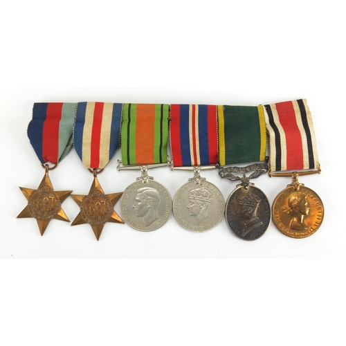 267 - British Military World War II medal group, relating to Henry C W Maunton, including The George VI Te... 