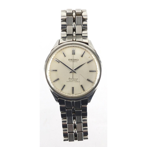 801 - Gentleman's Seiko Seahorse automatic wristwatch, numbered 5501317 to the case, 3.5cm in diameter