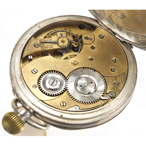 848 - Gentleman's silver open face pocket watch and two ladies silver pocket watches, the largest 5cm in d... 