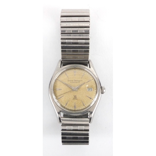 808 - Gentleman's vintage Girard-Perregaux wristwatch, with date dial, numbered 2209425 to the movement, 3... 