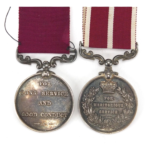 243 - ** THE LONG SERVICE MEDAL HAS POSSIBLY BEEN RENAMED 7/3 ** British Military George V Meritorious Ser... 