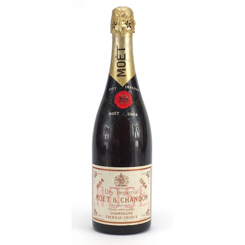 109 - Bottle of Moet & Chandon 1964 Dry Imperial Champagne