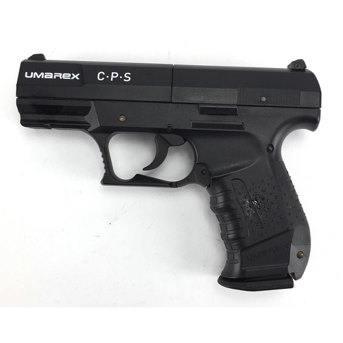 307 - WITHDRAWN - Umarex CPS .177 air pistol with case, numbered 0112332843