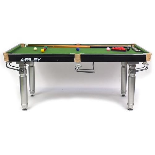 2024 - Riley snooker table, 80cm H x 180cm L x 90cm W