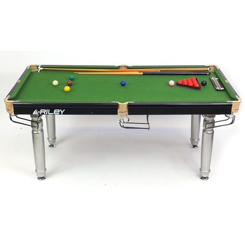 2024 - Riley snooker table, 80cm H x 180cm L x 90cm W
