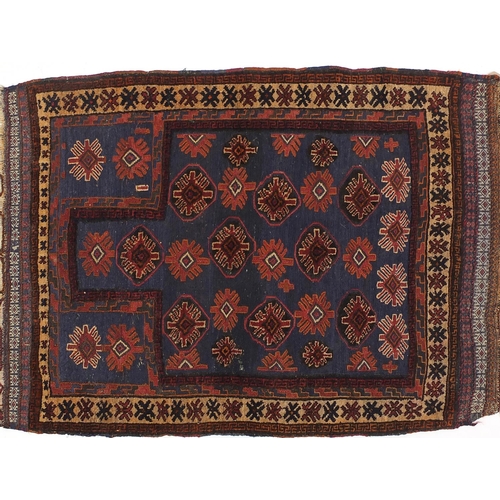 2036 - Afghan Soumak prayer mat, approximately 120cm x 90cm