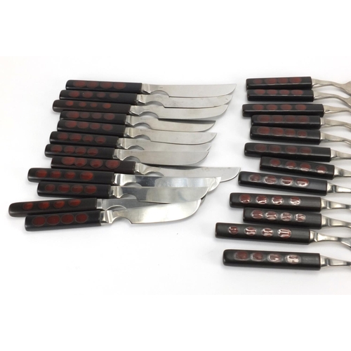 535 - Box set of Touchstone cutlery by Denby