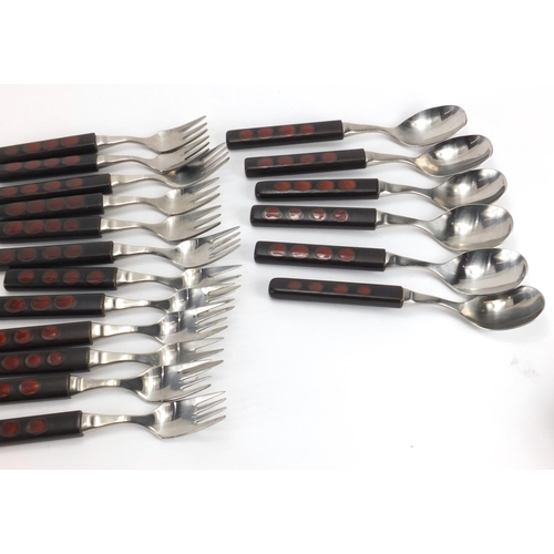 535 - Box set of Touchstone cutlery by Denby