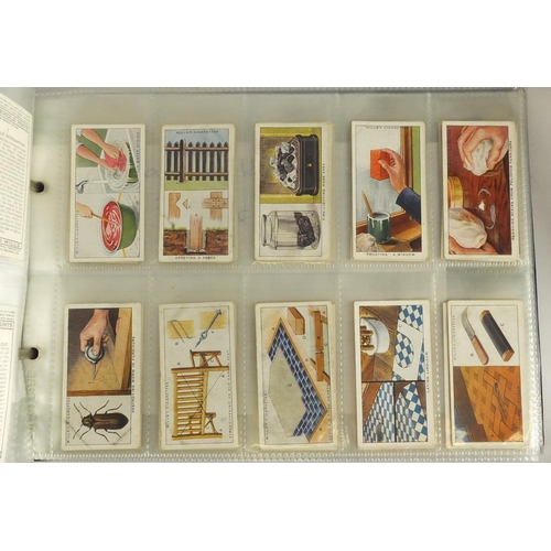 723 - Box of ephemera including cigarette cards and Commemorative booklets