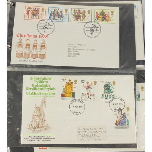 720 - First Day covers including Special and Cancels arranged in a Benhams album