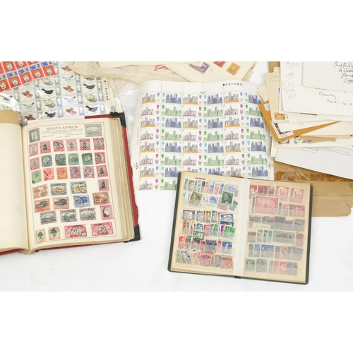 704 - Victorian and later stamps including penny reds and sheets