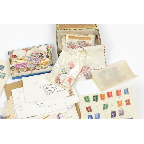 704 - Victorian and later stamps including penny reds and sheets