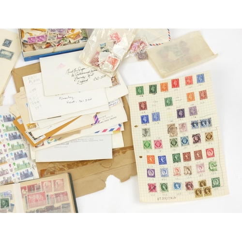 704 - Victorian and later stamps including penny reds and sheets