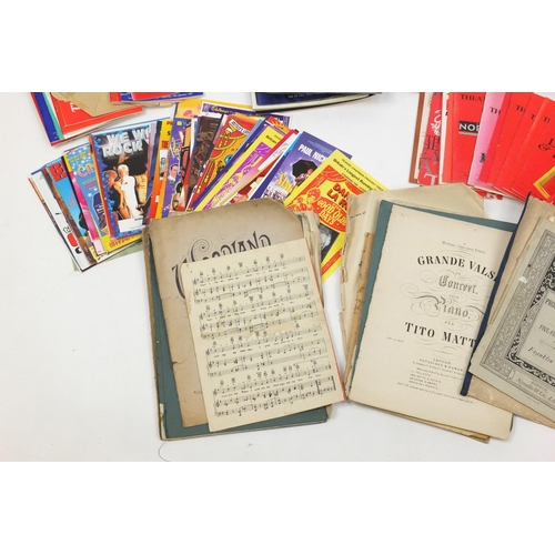 722 - Large collection of theatre ephemera