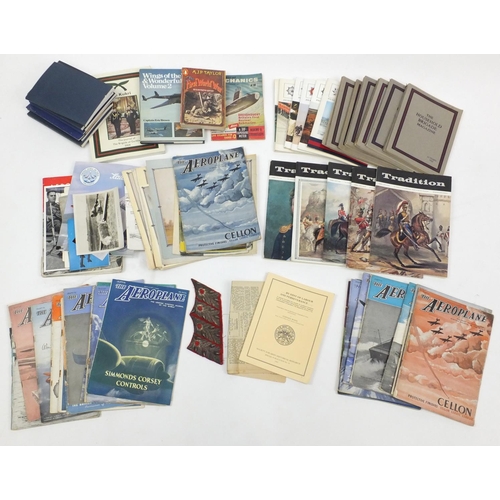 782 - Military ephemera including Aeroplane magazines, The Household Brigade magazine and The Royal Air fo... 