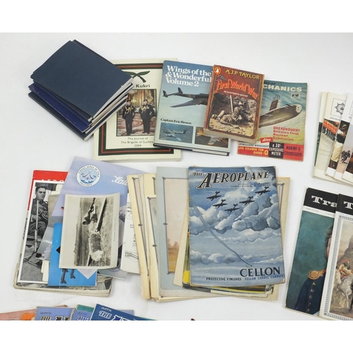 782 - Military ephemera including Aeroplane magazines, The Household Brigade magazine and The Royal Air fo... 