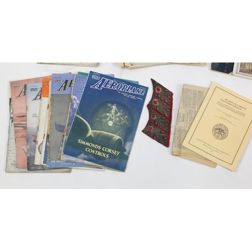 782 - Military ephemera including Aeroplane magazines, The Household Brigade magazine and The Royal Air fo... 