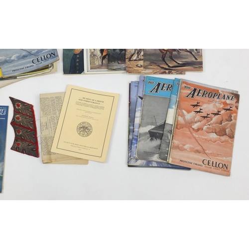 782 - Military ephemera including Aeroplane magazines, The Household Brigade magazine and The Royal Air fo... 