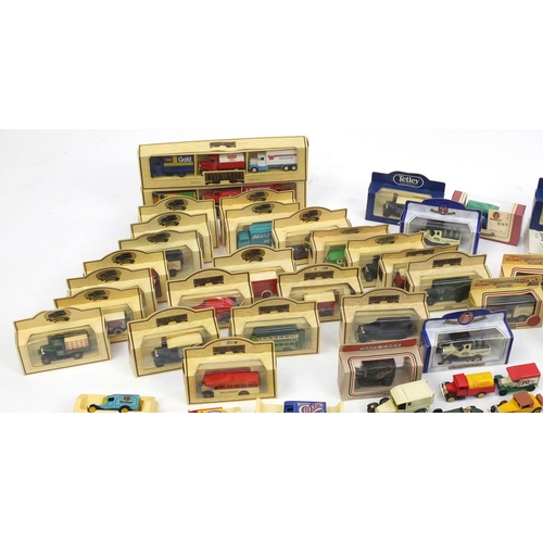 264 - Large selection of mostly boxed die cast collectors vehicles, including Days Gone and Lledo