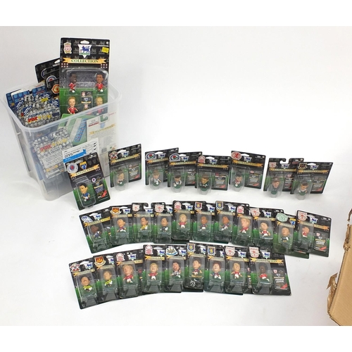 306 - Large collection football figures