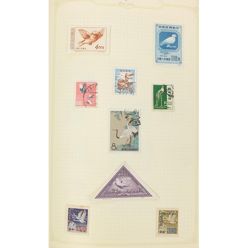 713 - Eighteen albums of mixed World stamps including China